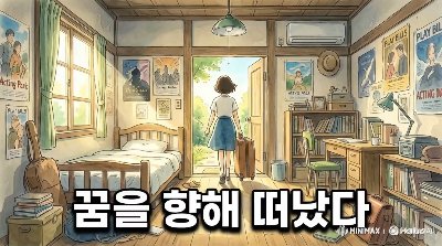 침묵을 깬 그녀, 홀로 떠나다