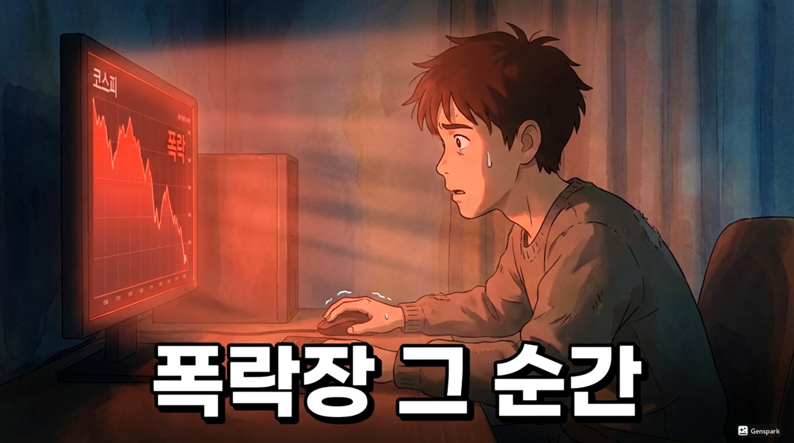주가 폭락 순간 당신의 뇌에서 벌어지는 충격적인 전쟁